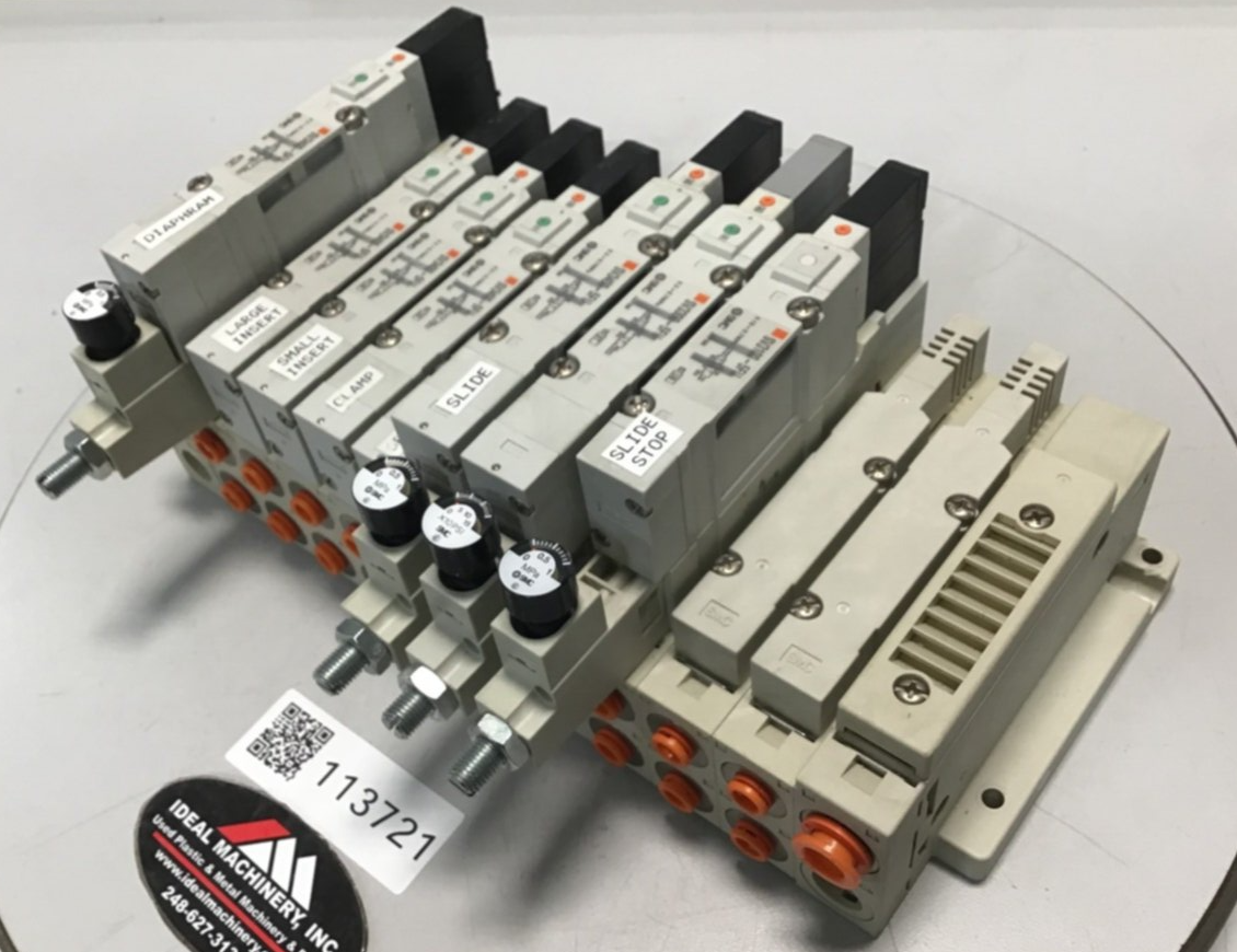 Used SMC Manifold & Valves SV3400-5FU USED