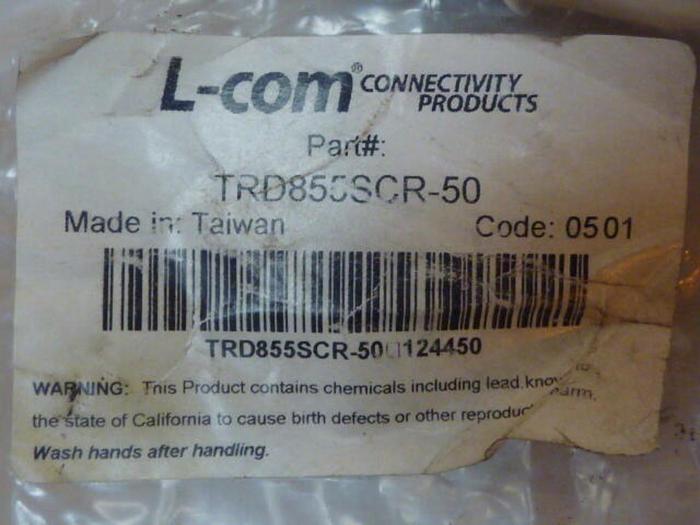 L-COM Cable TRD855SCR-50 #32646