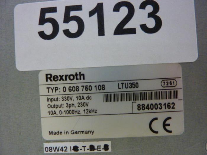 Used REXROTH Servo Amplifier 0 608 750 108 Used