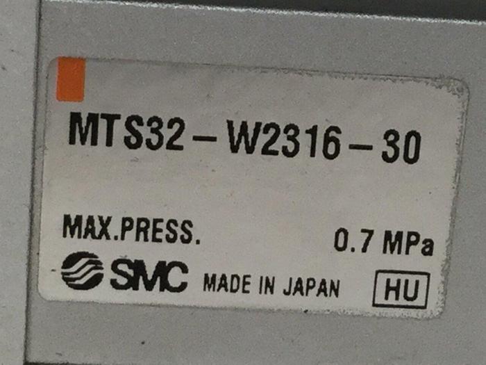 Used SMC Pneumatic Cylinder MTS32-W2316-30 #104388