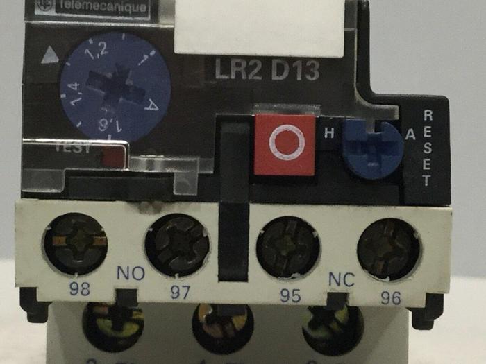 Used TELEMECANIQUE Overload Relay LR2D1306 #104106