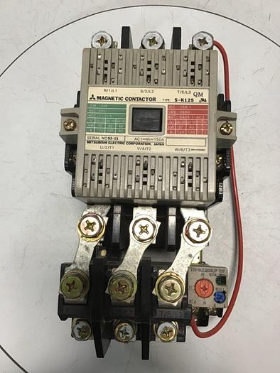 Used MITSUBISHI Magnetic Contactor S-K125 #138550