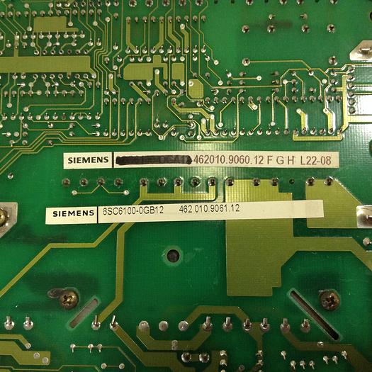 Used SIEMENS Circuit Board Power Supply 6SC6100-0GB12 #82839