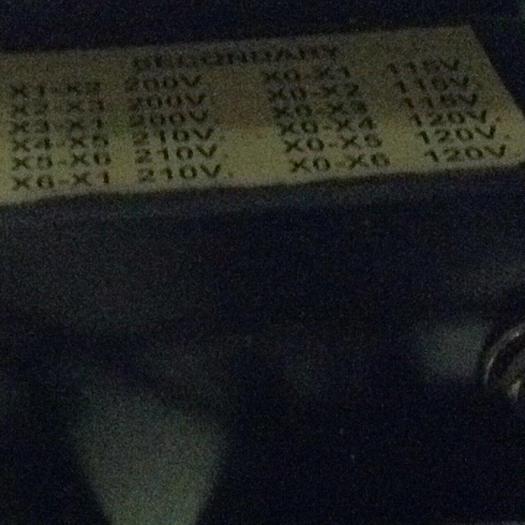 Used WATERTOWN TRANSFORMER CO 5 kVA Transformer XFMU200021 #84325