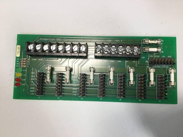 Used AMERICAN MSI Circuit Board SYSTEM 3-PDB #99905