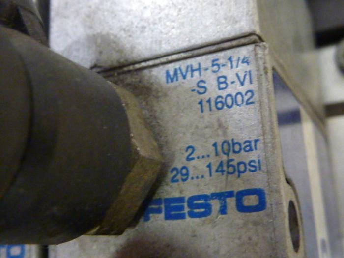 Used FESTO Control Block / Valve Terminal IFB8-02 #52861