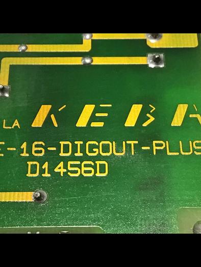 Used KEBA Engel Output Board E-16-DIGOUT-PLUS D1456D Used