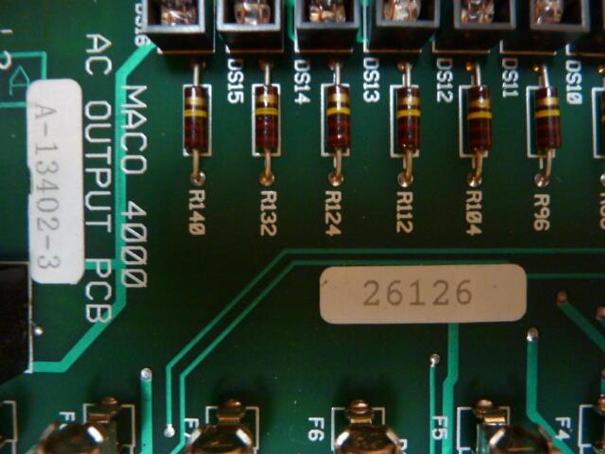 Used BARBER COLMAN AC Output Circuit Board A-13402-3 Used