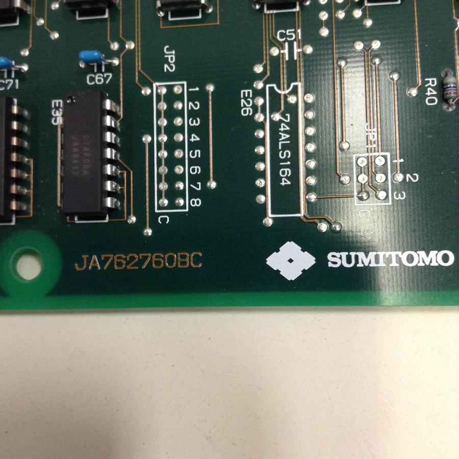 Used SUMITOMO Circuit Board JA765439AC #72146