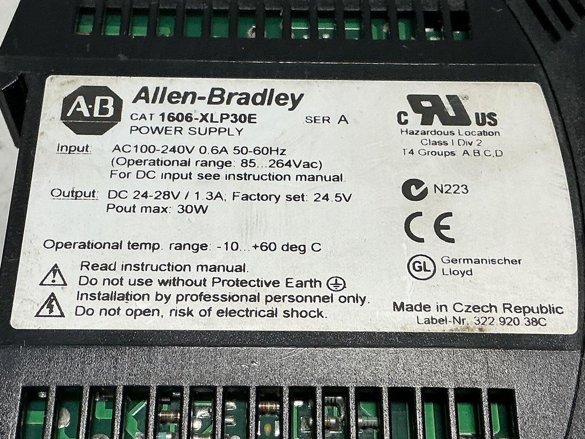 Used ALLEN BRADLEY 1606-XLP30E