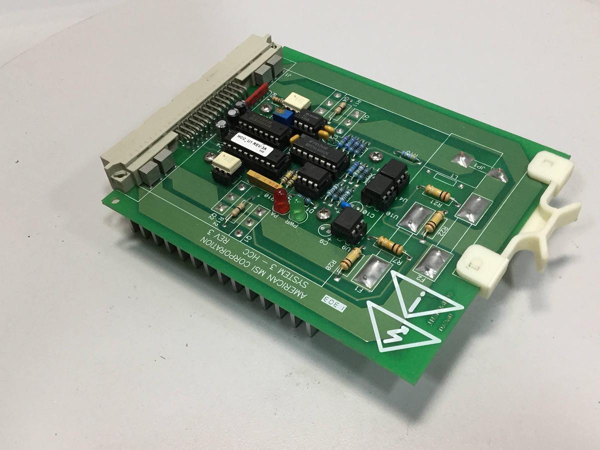 Used AMERICAN MSI Control Board C3201.010.045 Used 