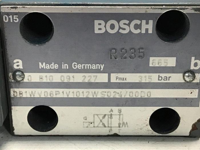 Used BOSCH Directional Valve 0 810 091 227 Used