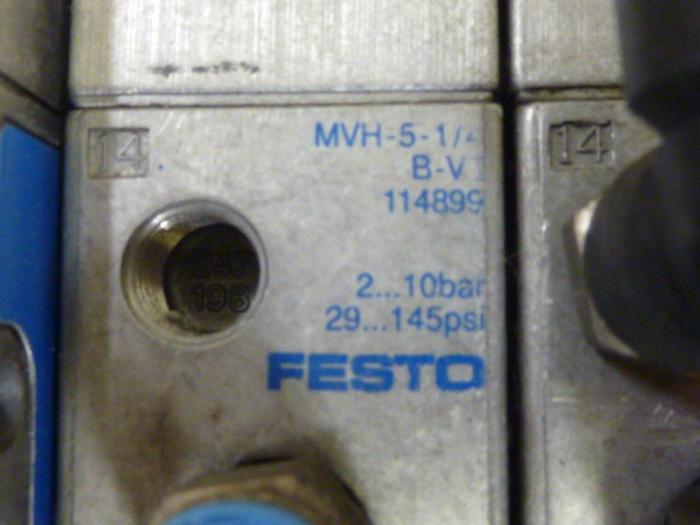 Used FESTO Control Block / Valve Terminal IFB8-02 #61267