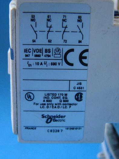 Used TELEMECANIQUE Contactor LC1D09REQ3826G15 #10199