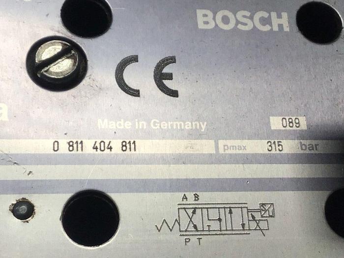 Used BOSCH Hydraulic Servo Proportional Valve 0 811 404 811 USED