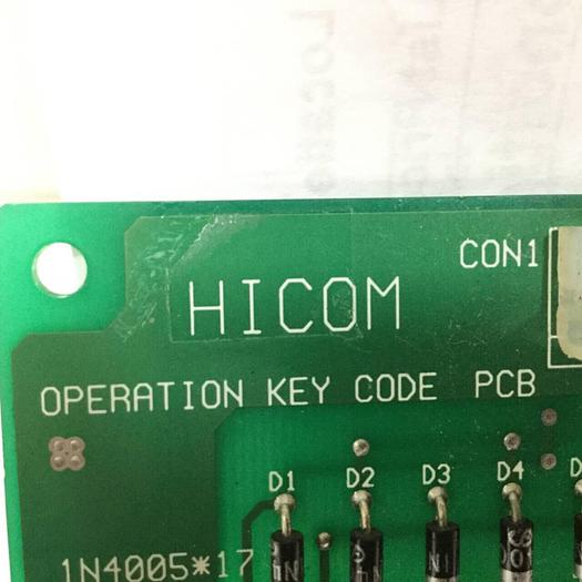 Used TELDA ELECTRONICS Operation Key Code PCB KEY CODE #94170