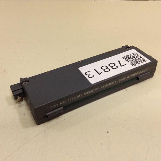 Used ALLEN BRADLEY Memory Segment 1772-MS #78813