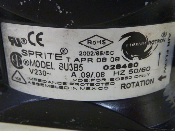 Used COMAIR ROTRON Fan SU3B5 #53381