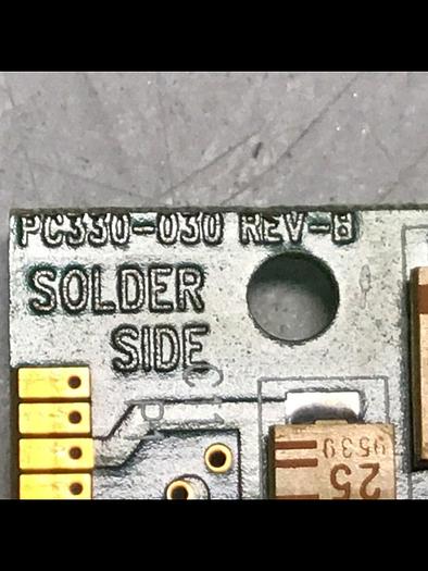 Used VAN DORN Analog Circuit Board 330025 PC330-025 Used