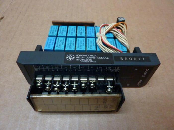 Used GENERAL ELECTRIC / GE Relay Output Module 1C610MDL182A #27071