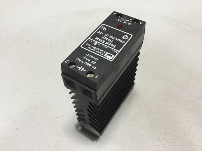 Used CONTINENTAL INDUSTRIES Solid State Relay RSDA-660-25-1DE #134775