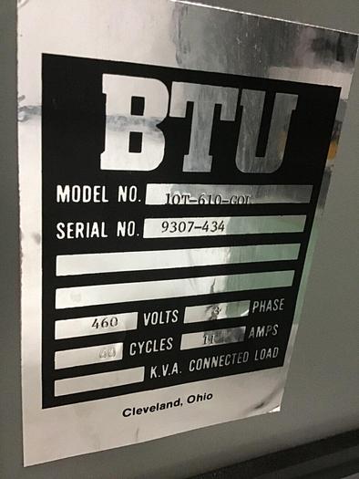 Used BUDZAR Hot Oil Unit 10T-610-GOL #140928