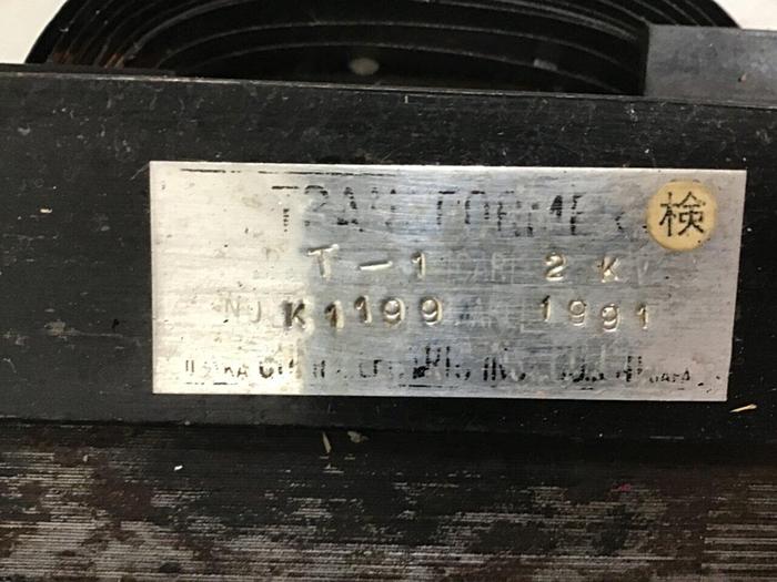 Used GOMI ELECTRIC 2 kVA Transformer T-1 2 KVA #136066