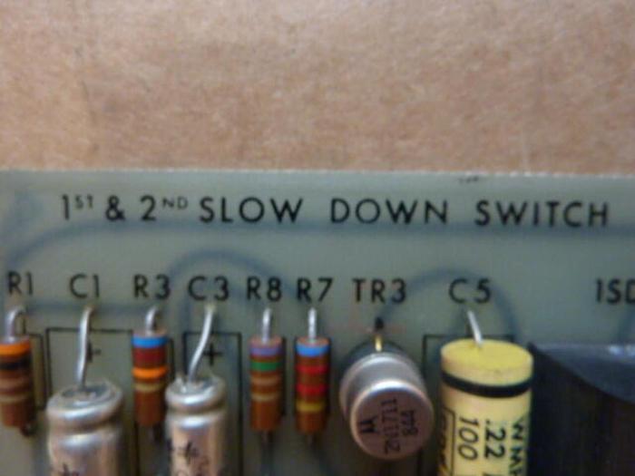Used ALLEN BRADLEY Slow Down Switch Board X-233225 #27115