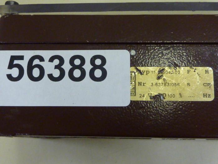 Used BINDER Block Magnet 1721504A02 #56390