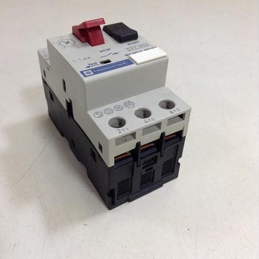 Used TELEMECANIQUE Starter Protector GV2-M06 #82540