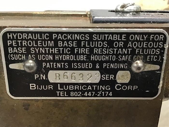 Used BIJUR Lubricator YRJA #138633