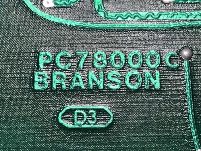 Used BRANSON Circuit Board PC78000C USED