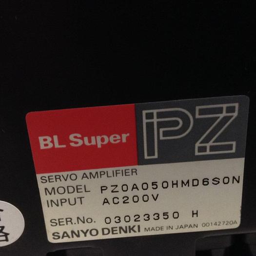 Used SANYO DENKI Servo Amplifier PZ0A050HMD6S0N Used