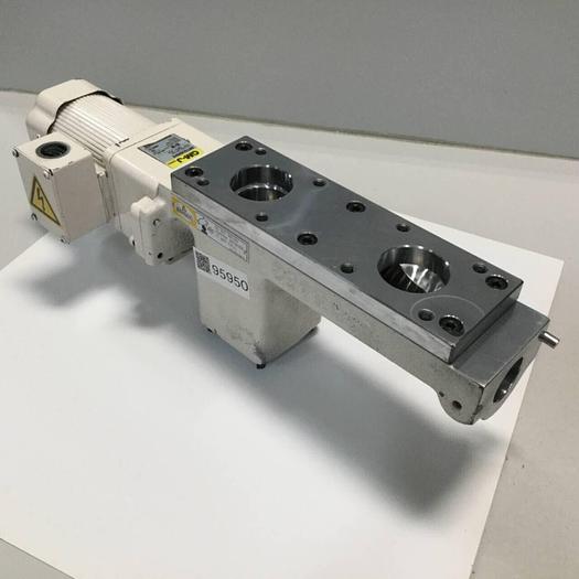 Used MITSUBISHI Geared Motor w/ Feed Throat Slide GM-JW USED