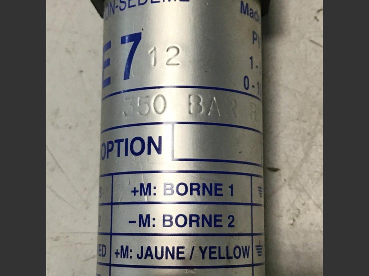 Used BOURDON SEDEME Transmitter E7 12 USED #134254