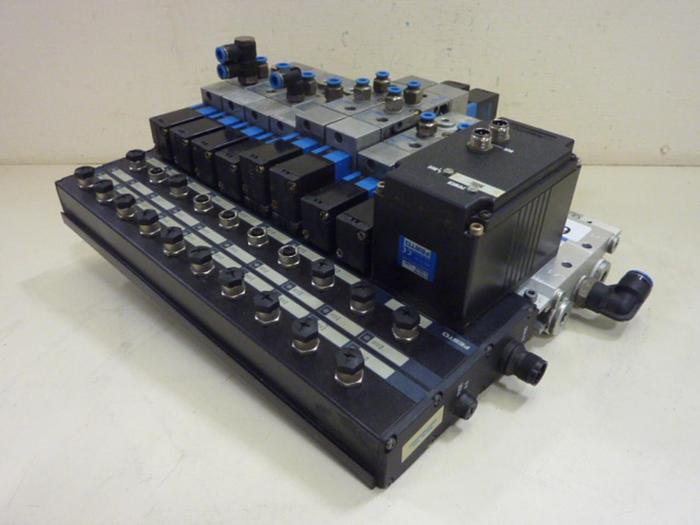 Used FESTO Control Block / Valve Terminal IFB8-02 #61264