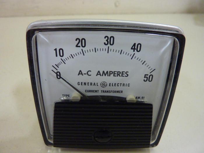 Used GENERAL ELECTRIC Panel Meter 152 #58642