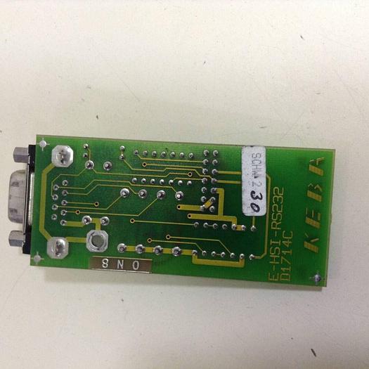 Used KEBA Circuit Board E-HSI-RS232 D1714C #69144