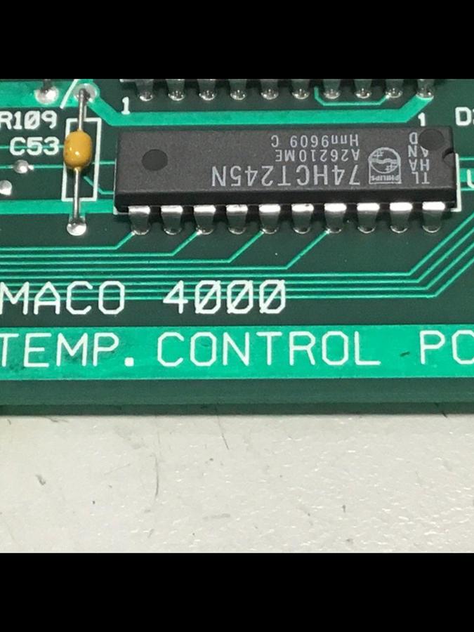 Used BARBER COLMAN Temp Control Circuit Board A-13398-4 Used