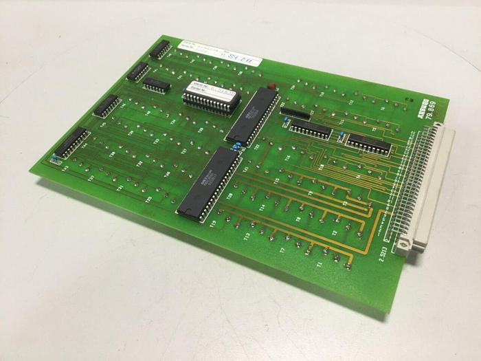 Used ARBURG Hydronica Keypad Card 79.869 Used