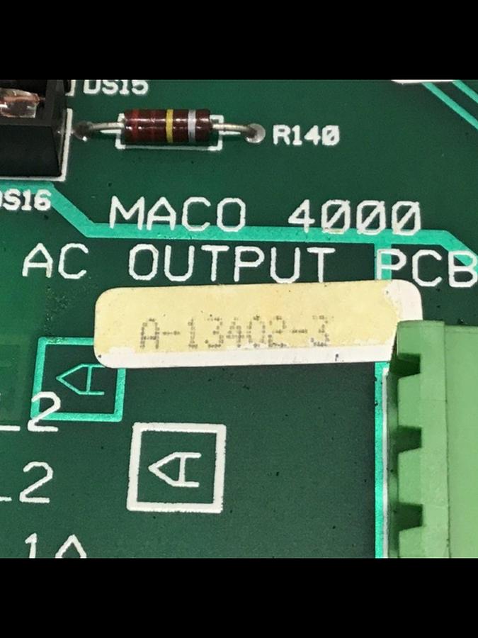 Used BARBER COLMAN AC Output Circuit Board A-13402-3 USED