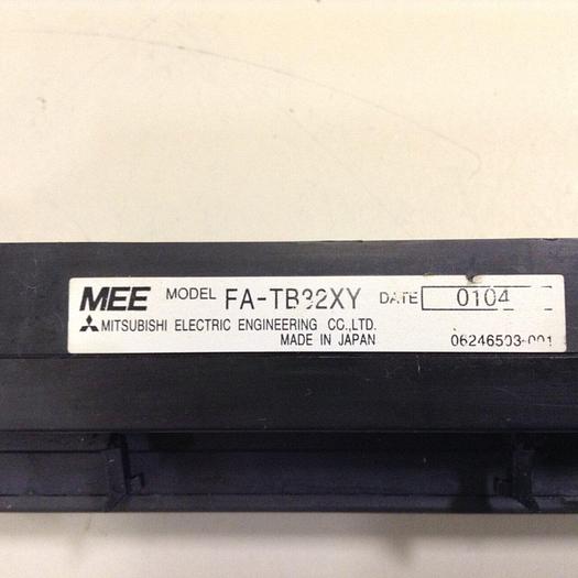 Used MITSUBISHI 32 Point Connector Terminal Conv. Unit FA-TB32XY #83615