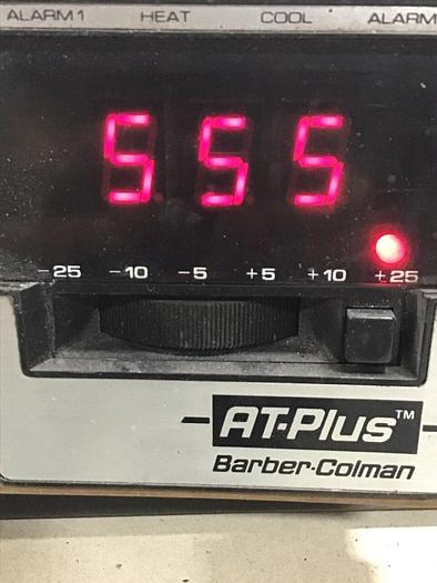 Used BARBER COLMAN Temperature Control 585A-20016-000-0-00 #129797
