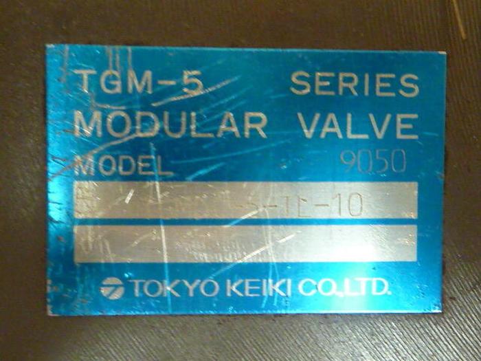 Used TOKYO KEIKI Check Valve TGMDC-5-TL-10 #35153