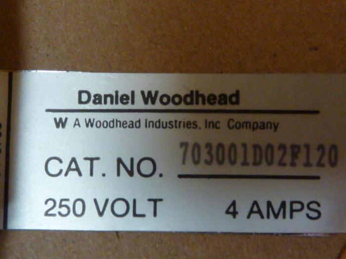 BRAD HARRISON / WOODHEAD Cable 703001D02F120 #33865