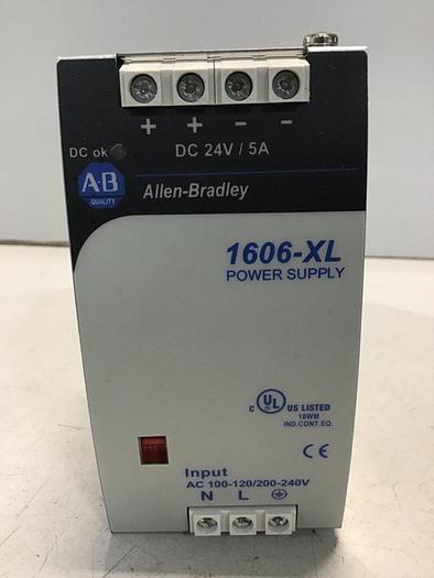 Used ALLEN BRADLEY Power Supply 1606-XL120D SER A #129835