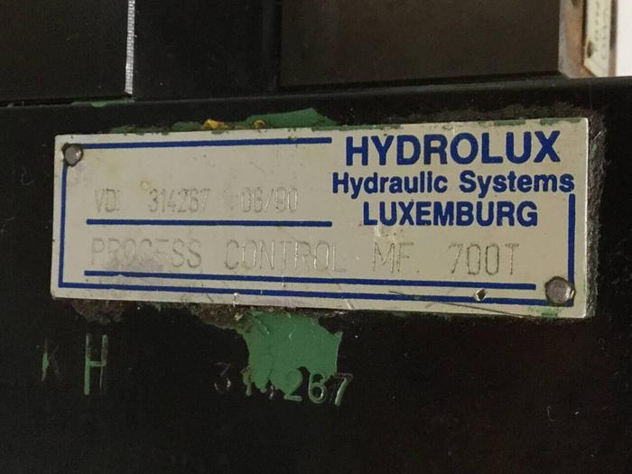 Used HYDROLUX Hydraulic Manifold PCMEE40A6G860ZX3B Used