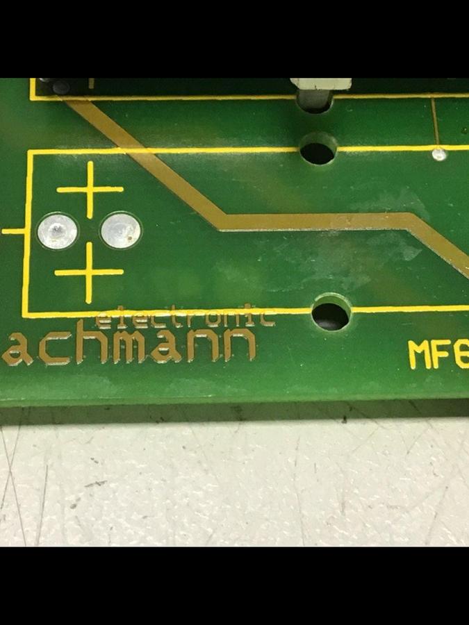 Used BACHMANN Surveillance Card MF600/1 Used