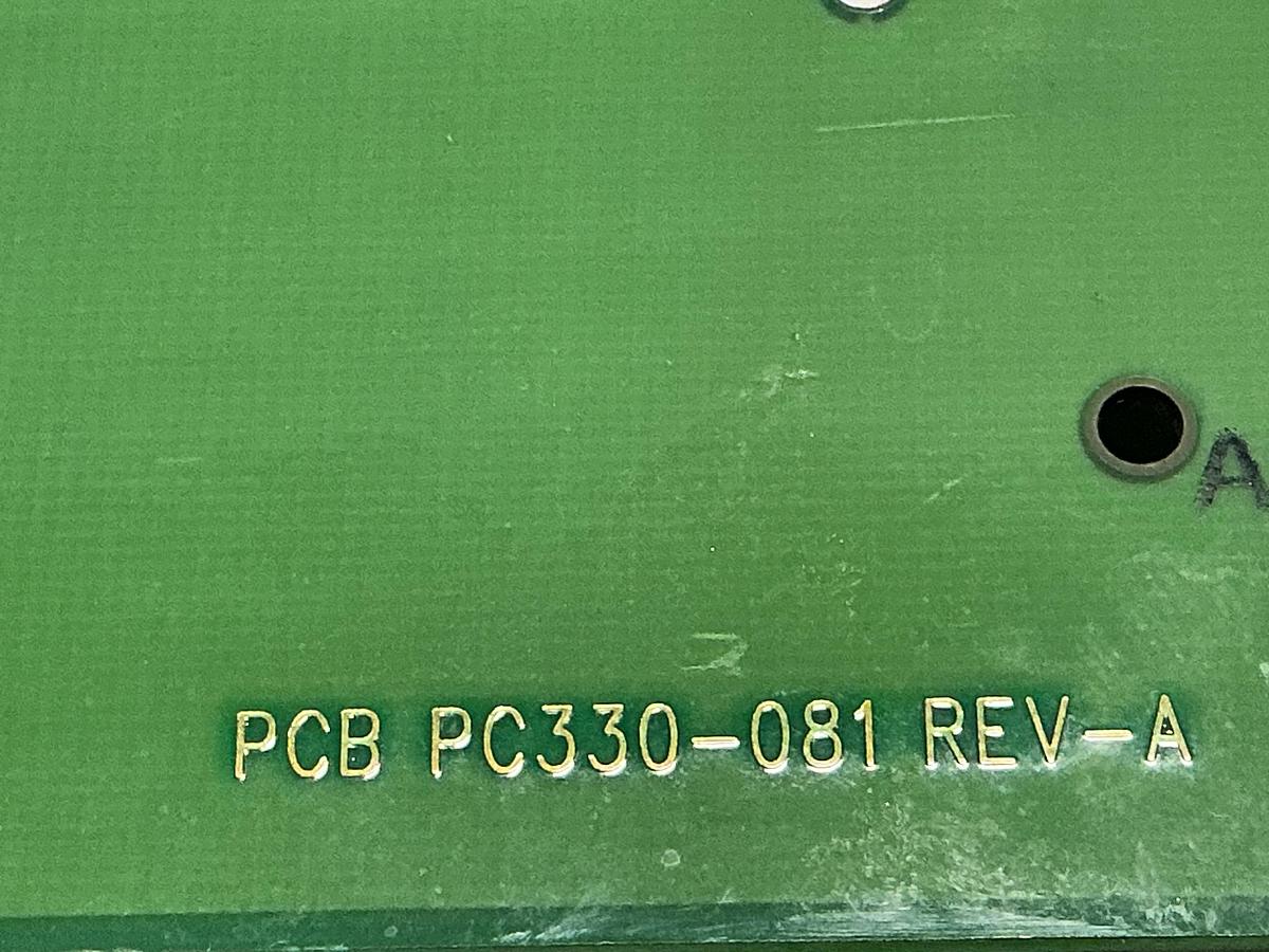 Used VAN DORN 330081 REV-A