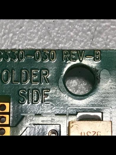 Used VAN DORN Analog Circuit Board 330025 PC330-025 Used